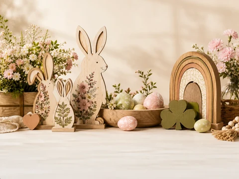 Spring wooden decor collection by Keren Crafts