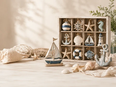 Summer coastal wooden decor collection by Keren Crafts