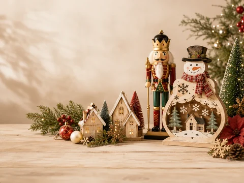 Winter and Christmas wooden decor collection by Keren Crafts
