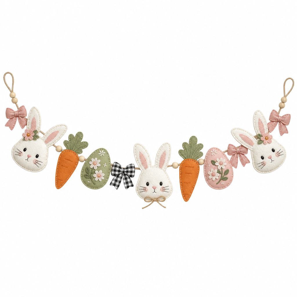 Easter MDF and plywood seasonal craft decoration by Keren Crafts