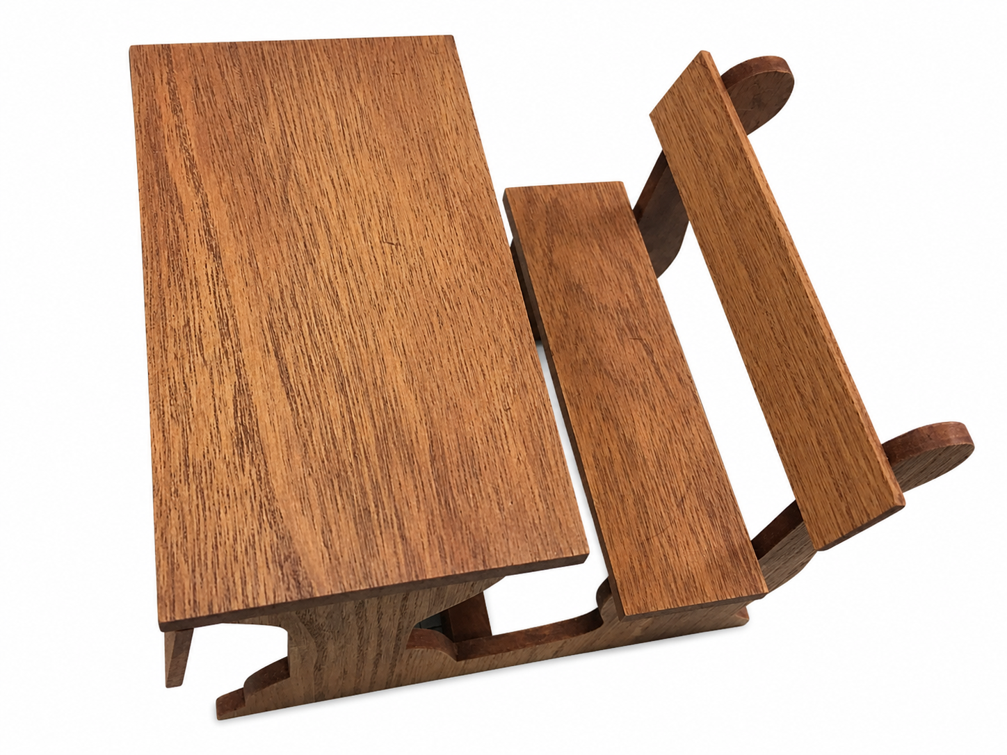 Miniature Wooden Picnic Table with Benches - KRA-MFU-00001